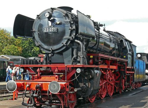 steam locomotive german neubaulok