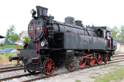 steam locomotive railway locomotive
