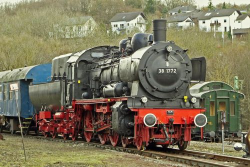 steam locomotive historically museum locomotive