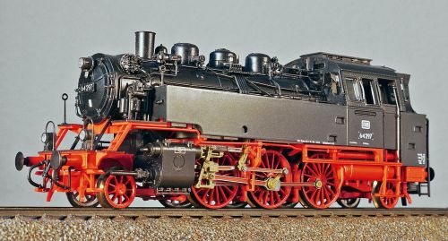 steam locomotive model scale h0
