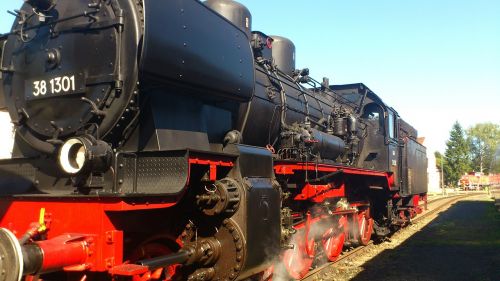 steam locomotive railway train