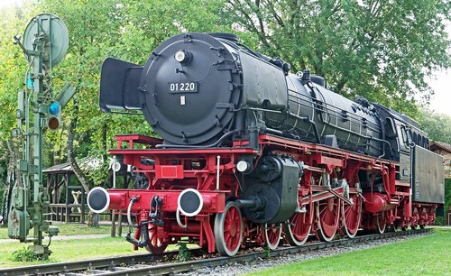 steam locomotive  denkmallok  express train