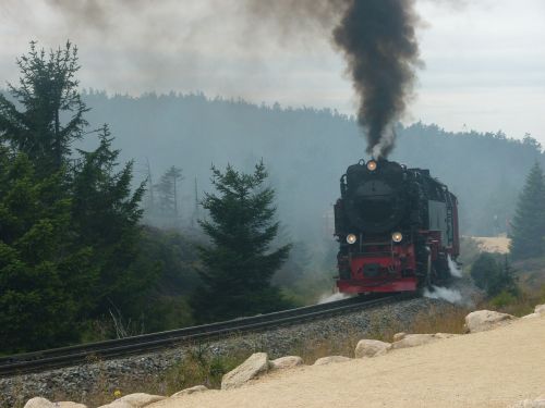 steam locomotive railway seemed