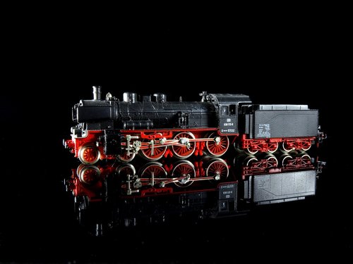 steam locomotive  p8  model train