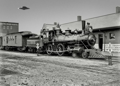 steam locomotive anachronism antique