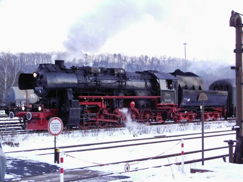 steam locomotive railway