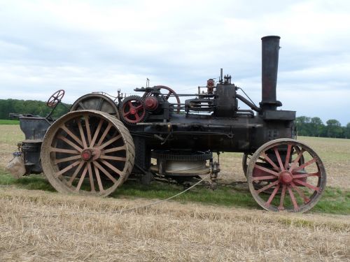 steam plow agricultural machine baier röderhof
