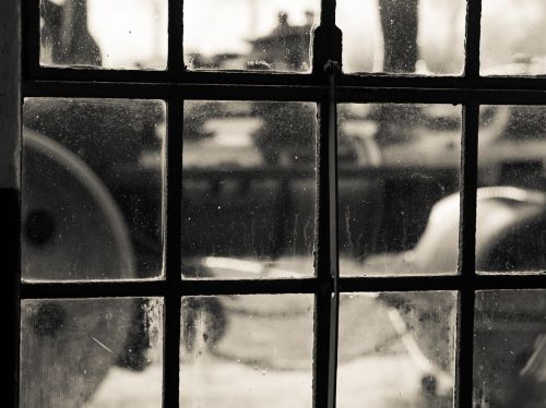 steam roller iron window historically