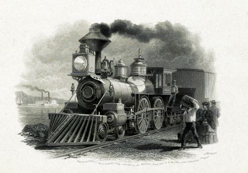 steam train train transport