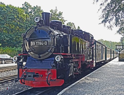 steam train rasender roland narrow gauge railway