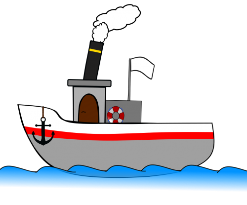 steamboat ship steamer