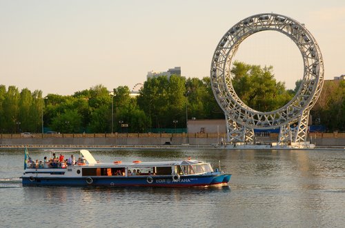 steamer  river  astana