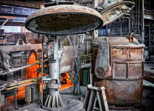 steel foundry factory