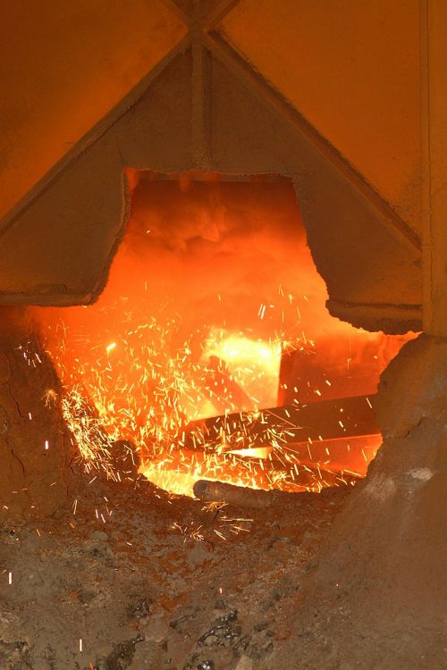 steel mill worker foundry