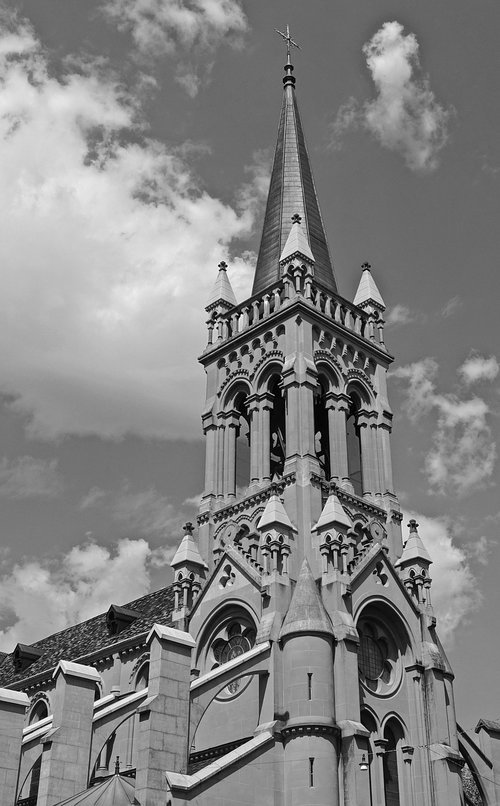 steeple  spire  church