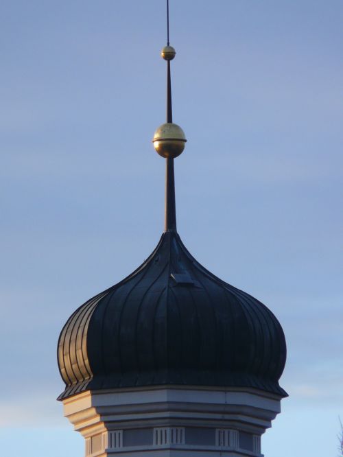 steeple spire onion dome