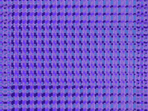 Stepped Purple And Blue Blocks