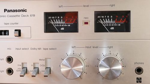 stereo dials equipment