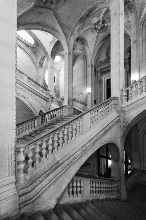 stiegenhaus stairs gradually