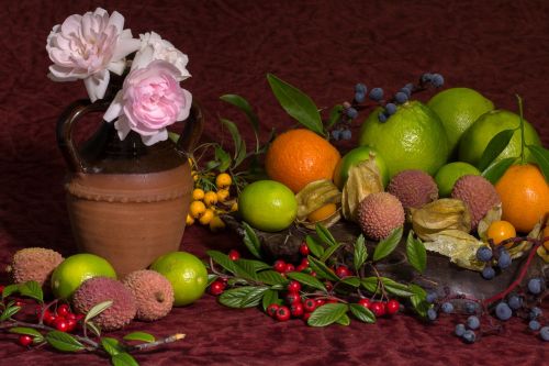 still life flowers roses