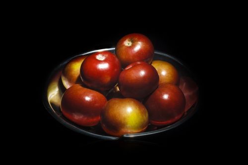still-life apples fruit