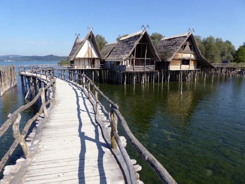 stilt houses lake constance unteruhldingen