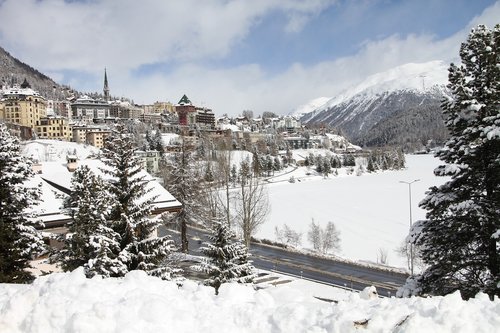 stmoritz  winter sports  graubünden