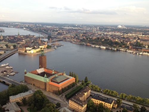 stockholm sweden above