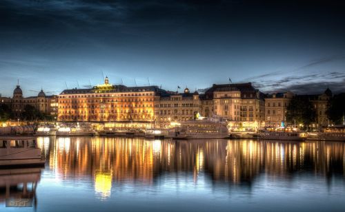 stockholm night shot night