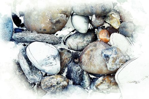 stone gravel pebbles