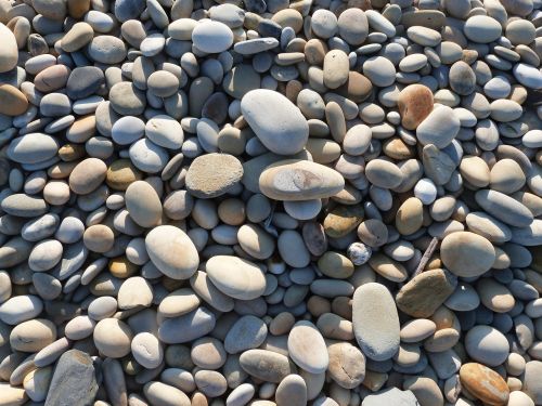 stone boulders beach