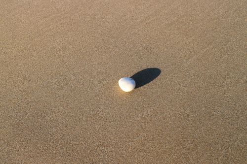 stone shadow shore