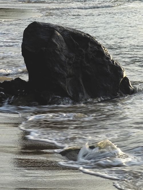 stone rock sea