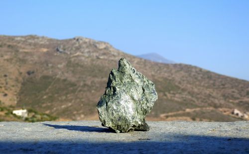 stone green stone rock