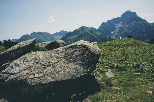 stone mountains nature