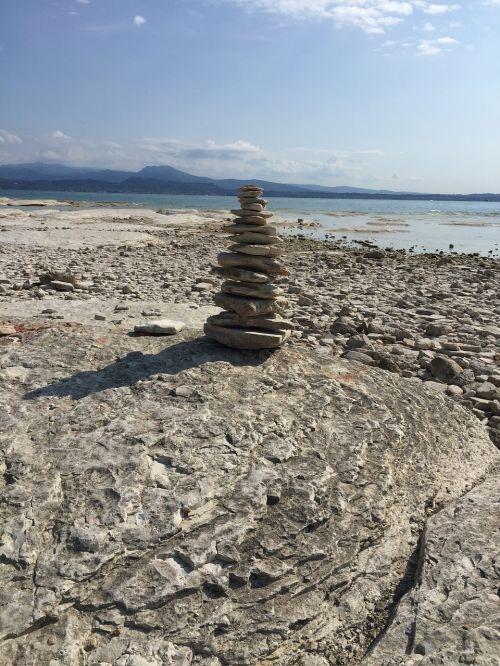 stone tower beach