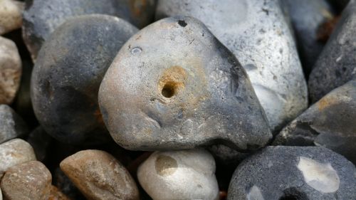 stone stones hole