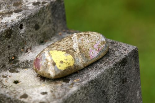 stone cemetery contemplative