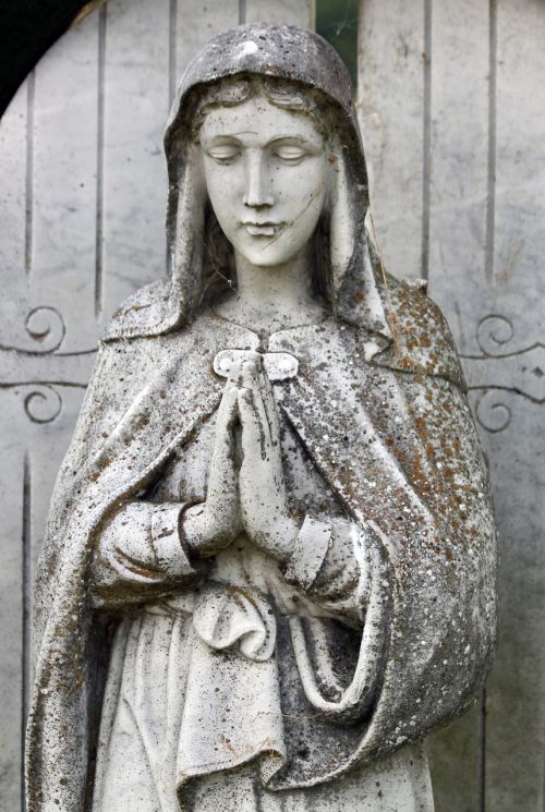 stone statue woman