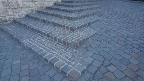 stone stair architecture