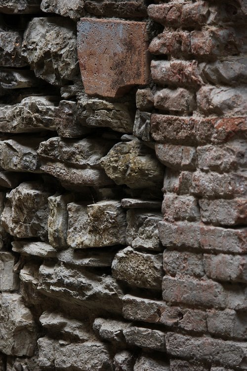 stone  wall  ancient