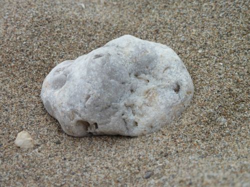 stone sand beach