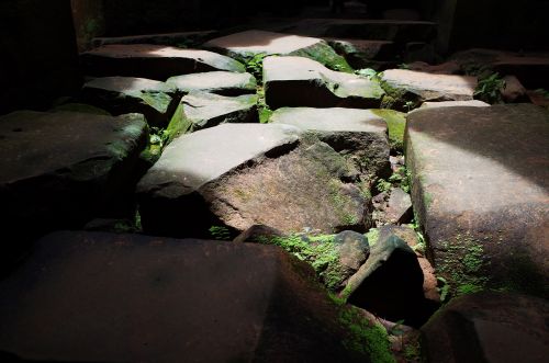 stone shadow rock