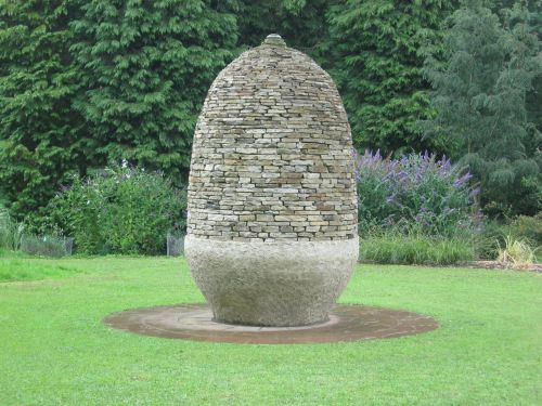 stone garden sculpture