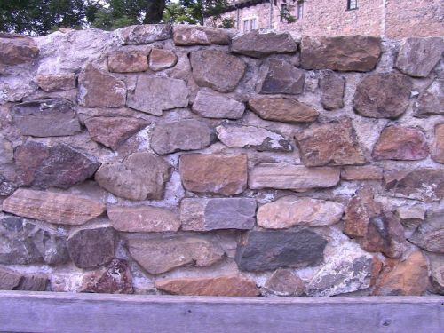 stone wall old