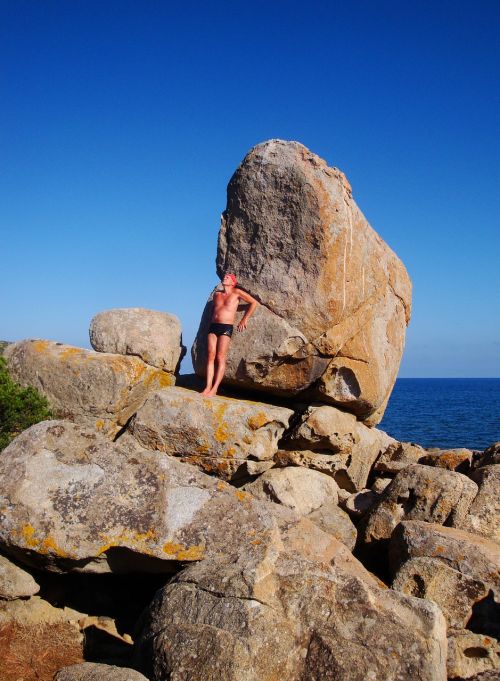 stone sea rock