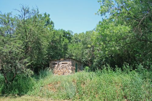 Stone Building In The Bush