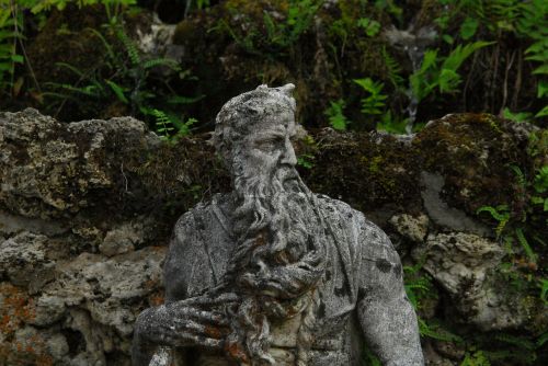 stone figure garden statue sculpture