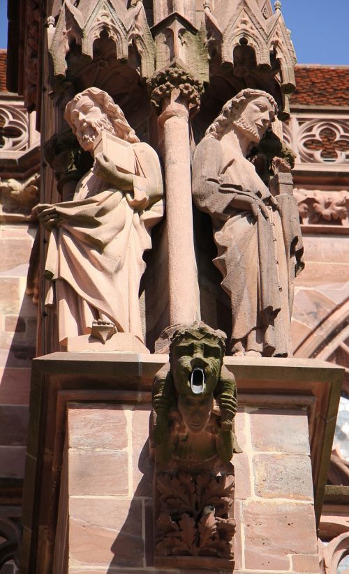 stone figure gargoyle sculpture