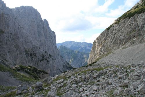 stone gutter kaiser mountains mountains
